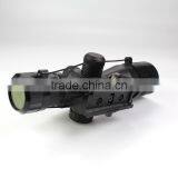 Compact 2.5-10X40 Rifle Scope Red Green Mil-Dot Reticle With Side Attached Green Laser Sight Scope With Quick Release Mount thumbnail-6