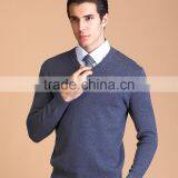 Wholesale Wool Knitting Yarn for V-neck Pullover Men Jersey ,wool Knitting Computer Machine Men Sweater Knitting Wool in Bulk thumbnail-1