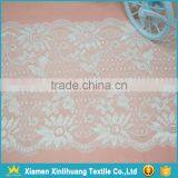 New Design Dress Material White Stretch Border Lace Trim for Wholesale thumbnail-2