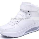 High Cut Swing Shoes Wedge Fashion Walking Shoe Low MOQ Bulk Wholesale for Lady thumbnail-2