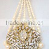 Hair Accessory JHOOMAR JHUMAR Side Passa TIKA PEARL Crystal thumbnail-1