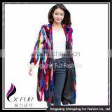 CX-G-A-33 Autumn New Design European Luxury Elegant Regular Style Ladies Mink Fur Coat thumbnail-3
