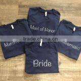 Wholesale Cheaper Custom Women Logo T-Shirt Made In China thumbnail-1