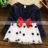 2016 Wholesale Newborn Baby Girl Cotton Party Wear Dress Dance Wear thumbnail-1