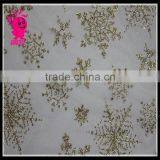2015 Wholesale Christmas Tulle Snow Printing Soft Tulle for Christmas thumbnail-1