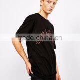 MGOO OEM/DOM Soft Cotton Tshirt With Word Basic Short Sleeve T-shirt Custom Design Outdoor T-shirt thumbnail-3