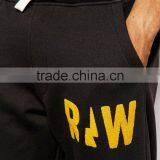 Custom Soft Sweat Pants Grount Tapered Fit Cuffed in Raven for Man thumbnail-3