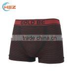 HSZ-0038 Fashion Show 2017 Sexy Men'S Penis Brief Beautiful Underwear Male Mature Satin Hot Custom Seamless Boxer Shorts thumbnail-4