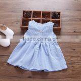 Dresses Summer Baby Vest Skirt Thin Section Child Plaid Small Fresh Princess Dress thumbnail-3