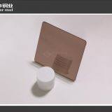 China Supplier 304 Wine Red Mirror Stainless Steel Sheet Price thumbnail-1