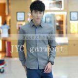 Two Pockets With Flap Linen Mens Shirts Designer thumbnail-5