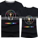 Top Fashion Bule Korean Cute Printed T-Shirt thumbnail-6