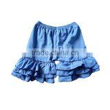 Wholesale Giggle Moon Remake Girls Matching Icing Short Girls Chevron Three Ruffles Short Pants thumbnail-3