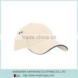 100% Cotton Fabric Perforated Panels Golf Sports Caps With Embroidered Logo thumbnail-3