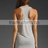 100% Rayon Classic Pocket Grey Tank thumbnail-3