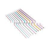 Charmkey Colorful Metal Needlework Tunisian Crochet Hook Set Single Ponit Aluminum Crochet thumbnail-3