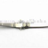 Portable Outdoor Camping Survival Set Picnic Tableware Stainless Steel Folding Fork and Spoon Tab thumbnail-2