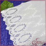 Exquisite Cotton Embroidery Lace Fabric thumbnail-1