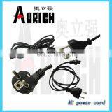 Ningbo Aurich Electric Company Power Cord for Turkey Europe Filand Norway Belgium Spain Power Cord Cable thumbnail-5