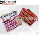 Rainbow Colors Printing Sundries Canvas Women Bags thumbnail-1