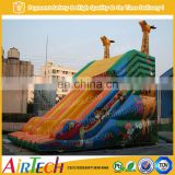 most popular high quality inflatable animal theme slide for kids