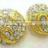 2013 New Rhinestone Hair Flower Embellishment Garment Accessory Button thumbnail-1