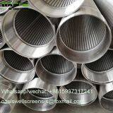 AISI 304L stainless steel v wire water well screens