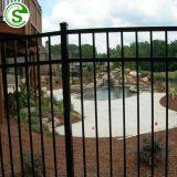 Galvanized Steel Picket Fence Hard Used Wrought Iron Fencing for Sale thumbnail-5