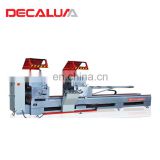 90 and 45 Degree CNC Aluminum Profile Double Head Saw Cutting Machines
