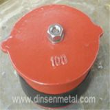 EN877 SML/KML, Cast iron fitting. Cap with rubber seal