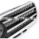 2 Черный передний решетка радиатора Fin для Mercedes Benz SL Class R230 W230 SL500 SL550 SL600 2003 - 2007 годов thumbnail-4