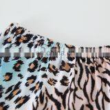 Baby Girl Fall Winter Ribbed Fall Clothes Set Ruffle Romper + Leopard Flared Pants Trousers +Headband Outfits Clothes thumbnail-5