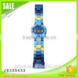 Hot Selling Kids Building Blocks Electronic Watch With Minifigures for Kids thumbnail-3
