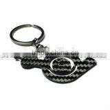 Wholesale Promotional Carbon Fiber Modern Turbo Snail Key Ring