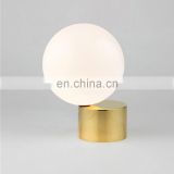 Guangdong nordic metal gold table lamp for living room