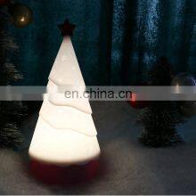 2020 New Style Christmas Decoration Indoor Tree Shape Lamp Silicone Night Light For Children's Gift With Music thumbnail-4