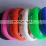 Kongst Wholesale Logo Print Available Silicone Bracelet Custom Usb Stick Wristband Usb