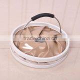 100% Waterproof Multi-use Car Washing Camping Folding Bucket With Lid thumbnail-6