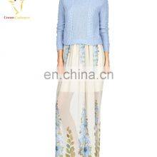 Women Knitted Cashmere Wool Cable Pullover Sweater thumbnail-4