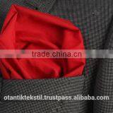 Red Custom Pocket Square, Manufactoring Hankercheif, thumbnail-1