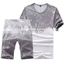 2021 Summer Custom Designer, Logo Clothing Tracksuit 2 Two Piece Shirts And Short Set Men/ thumbnail-2