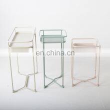 Iron Flower Pot Metal Shelf Flower Pot Display Shelf thumbnail-3