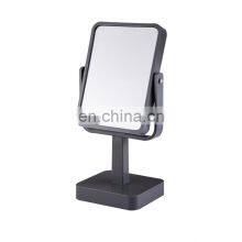 Hot Item Cosmetic Mirror Household Chromed Round Frame Cosmetic Mirror 15cm Short Arm Standing Tabletop Cosmetic Mirror thumbnail-5