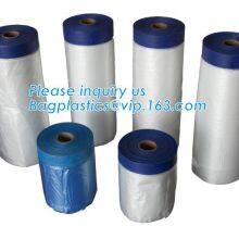 Automotive Roll Masking Film Set, Painting Tray Kit, Pre-Taped, Sheeting Covering, Car Furniture Protection Cover thumbnail-5