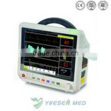 YSPM500V 12.1' inch colored, high definition TFT screen vet multi-parameter patient monitor