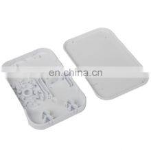 2 Into 2 Out Fiber Terminal Box FTTH Wall Outlet SC LC Fiber Optic Face Plate FTTH Box Rosette thumbnail-1
