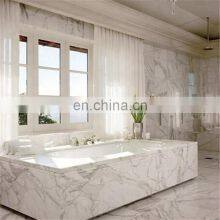 Cheap Price White Marble Stone Bathtub for Sale thumbnail-5