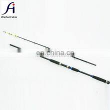 Chinese Factory Supply OEM 2-section Pure Carbon Boat Trolling Fishing Rod