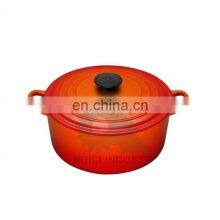 Kitchen Ware 4pcs Enamel Cast Iron Casserole Saucepan Pot Cookware Sets thumbnail-5