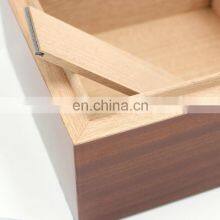 Custom High Gloss Finished Wholesale Modern Okoume Solid Fancy Humidor Cigar Wooden Luxury Cigar Humidor thumbnail-4